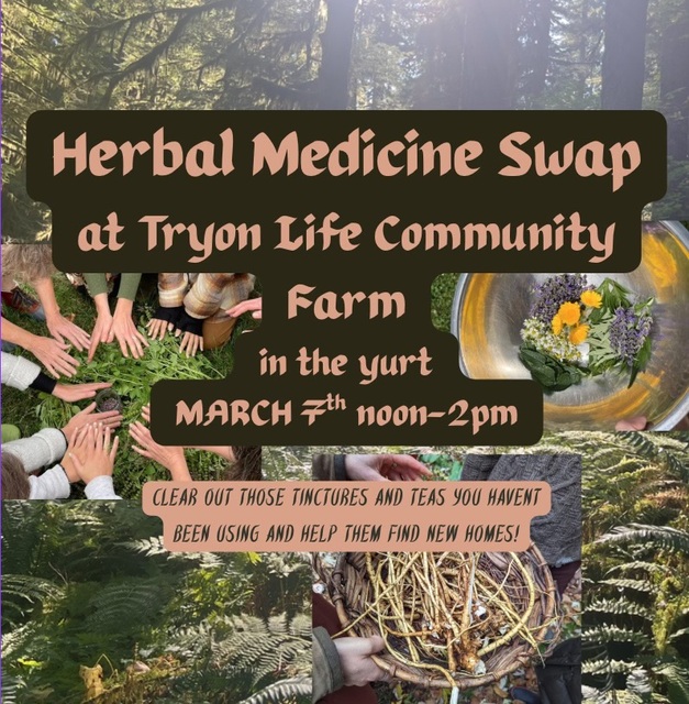 Medicine swap flyer
